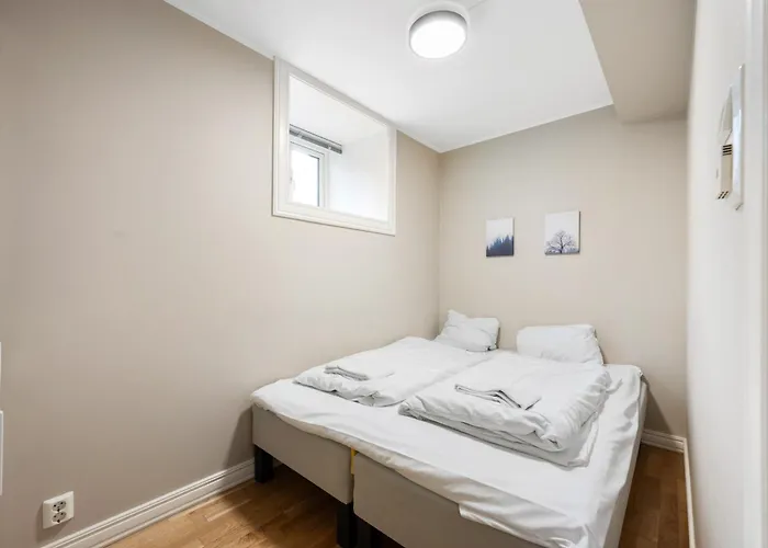 New! Modern City Apt: Central W/ Private Entrence * Bergen